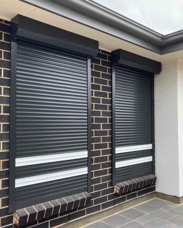 Roller Shutters installed at a home in Perth.